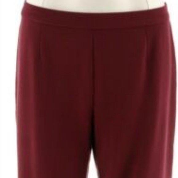 NWT C. WONDER PONTE KNIT PULL ON PANTS JAM 10 - Picture 6 of 13